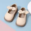 Кожаные туфли в стиле принцессы для девочек от 1 до 3 лет, дышащая и модная детская обувь