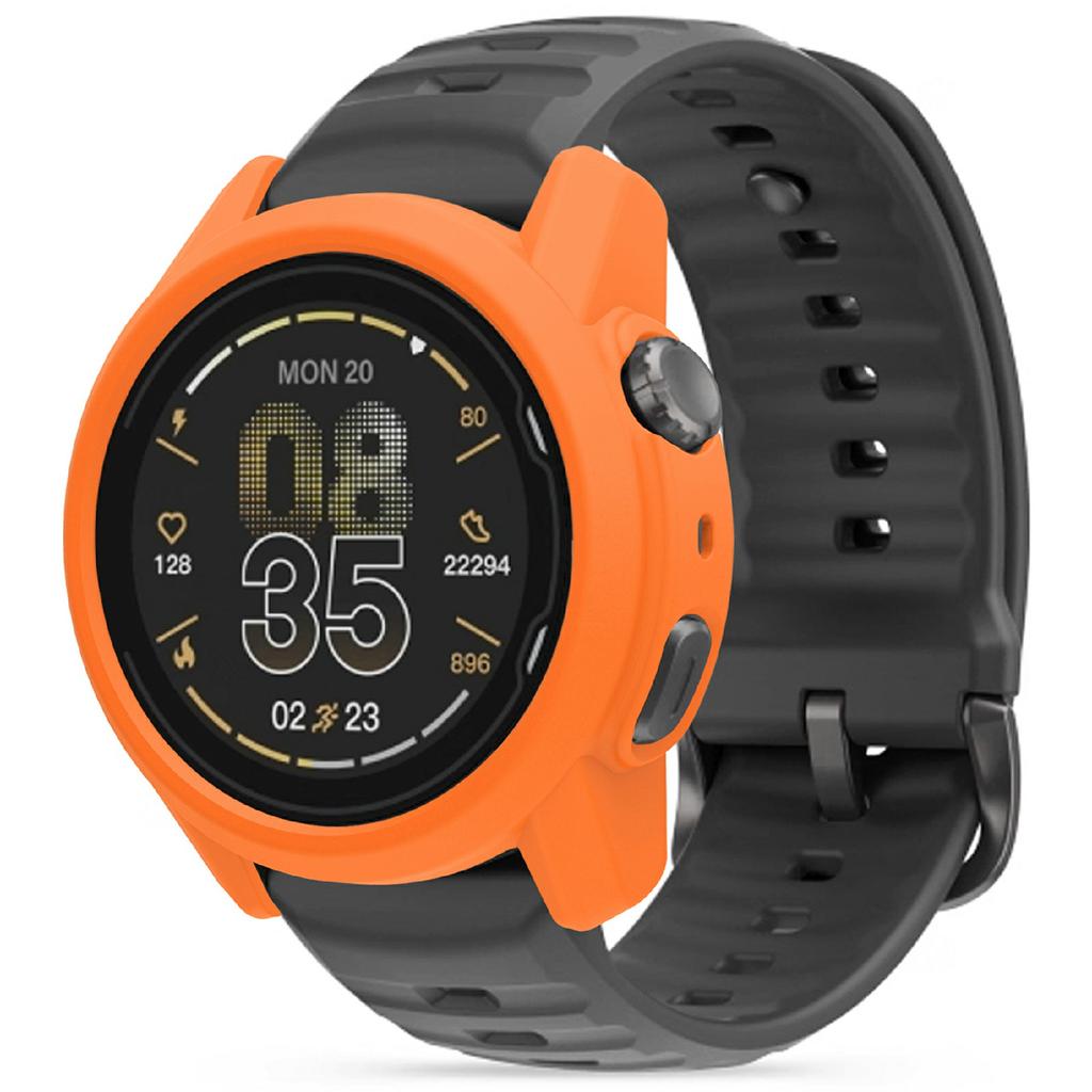 For Coros Apex 4 42mm Watch Case Soft Silicone Hollow Watch Frame Cover