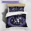 Wednesday Addams Design Bed Bedding Set 1 Duvet Cover + 2 Pillowcases Soft Breathable Household Bed Linens