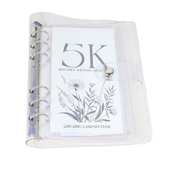 12 Month Envelopes Money Saving Challenge Binder 100 Envelopes Monthly Savings Money Book