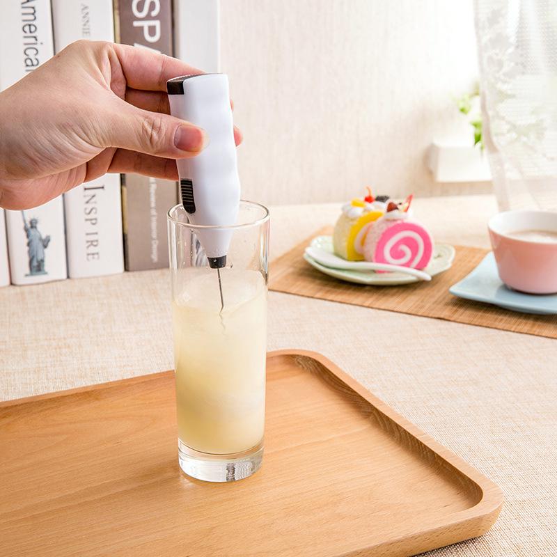 Electric Handheld Mixer: Egg Beater, Milk Frother, Coffee Foamer, Stirring Rod