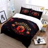 Manchester United Bedding Set Bedding Duvet Cover Set Duvet Cover Pillowcases (1 * Duvet Cover 2 * Pillowcases, without duvet insert)