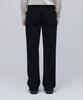 MUSINSA STANDARD Slash Straight Denim Pants [Black]