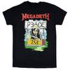 Молодежная футболка Megadeth Peace 25 Cents Футболка унисекс с трэш-метал группой