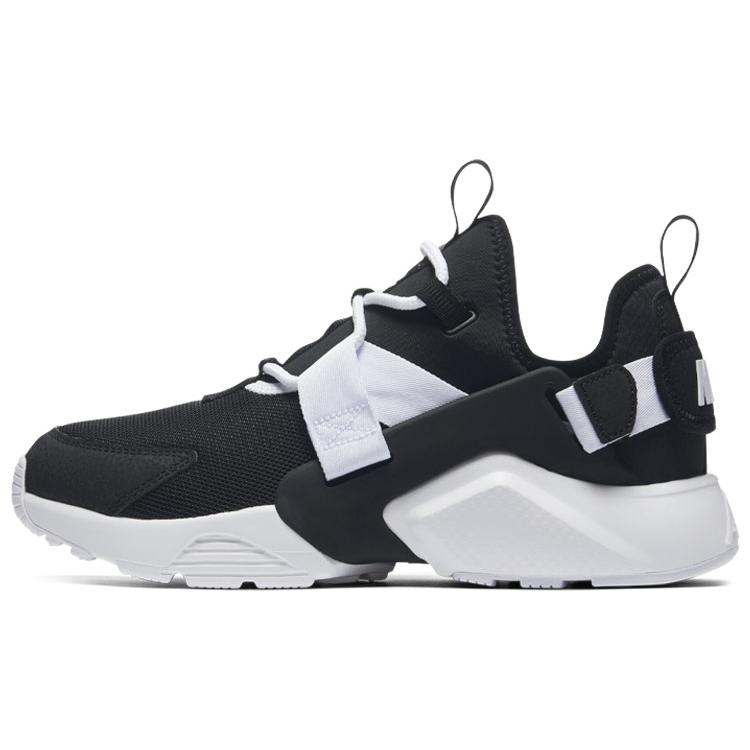 Nike Air Huarache City Low Черный Черный Белый Женские AH6804-002