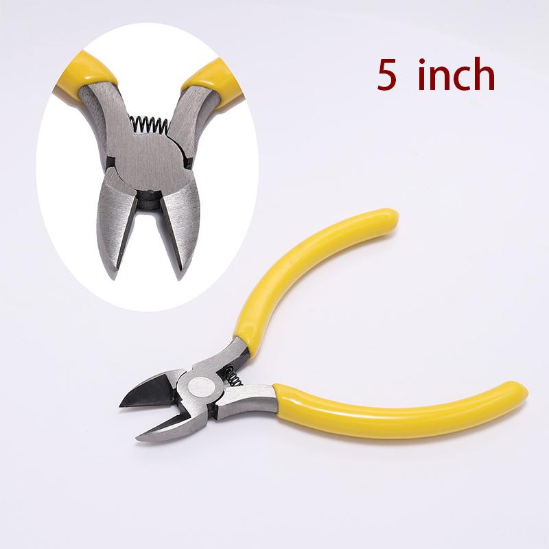 Мини-плоскогубцы DIY Маленькие инструменты для ювелирных изделий 5 дюймов Диагональные плоскогубцы Круглые Изогнутые Иглогубцы Кусачки Рукоделие Бисероплетение Ручная работа