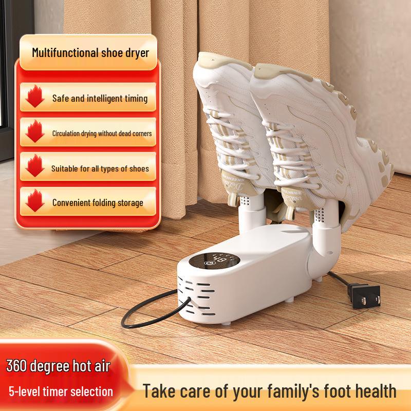2025 Smart Dual-Use Shoe Dryer: Automatic Constant Temperature, Sterilizing & Deodorizing