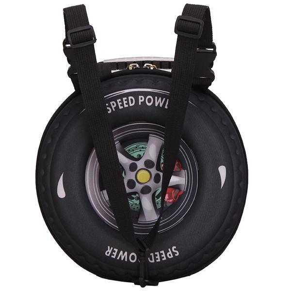 Рюкзак для маленьких детей, для мальчиков и девочек, креативный рюкзак из автомобильных шин, школьный рюкзак