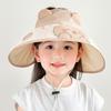 Children's Sun Protection Hat Girls and Boys UV Hat Sun Protection Hat Outdoor Beach Hat Big Brim Fisherman's Hat