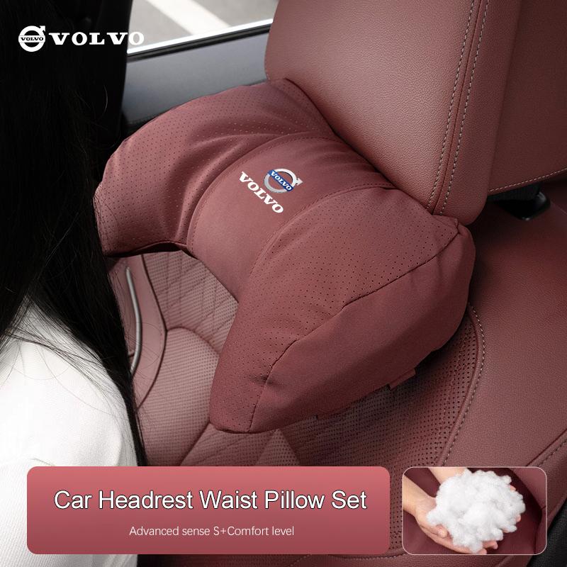 Car Headrest Ox Horn Type Neck Support Pillow For Volvo Xc60 Xc90 V40 V60 S60 XC40 V50 V90 S80 C40 V70 XC70 C30 EX90 C70 Rdesign