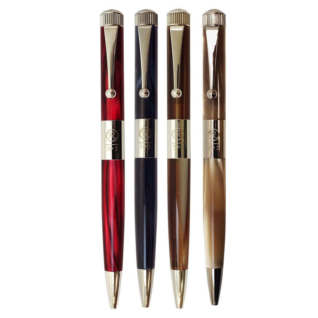 Romeo Itoya ROMEO 3 Ballpoint Pen Thin Shaft Italian Gray R234 No.