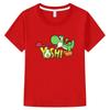 Новая детская футболка Yoshi с мультяшным принтом, повседневная, модная, милая, унисекс, для родителей и детей
