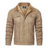 New Lapel Jacket Fur One Cross-border Men's Winter Fleece Coat Men's Loose Men's Wear
