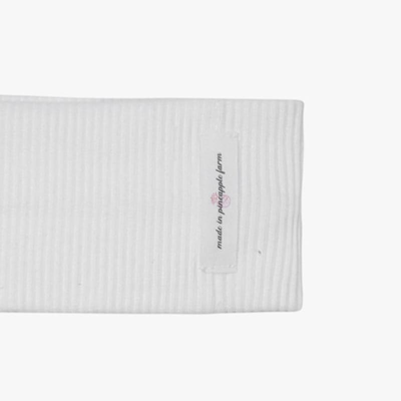 РОЗОВЫЙ АНАНАС МОРИ НАСТРОЕНИЕ ПОВЯЗКА ДЛЯ ВОЛОС_БЕЛЫЙ