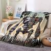 The Iron Giant Flannel Blanket, High quality Comfortable for All Seasons, Home Decor, Warmth and Comfort
