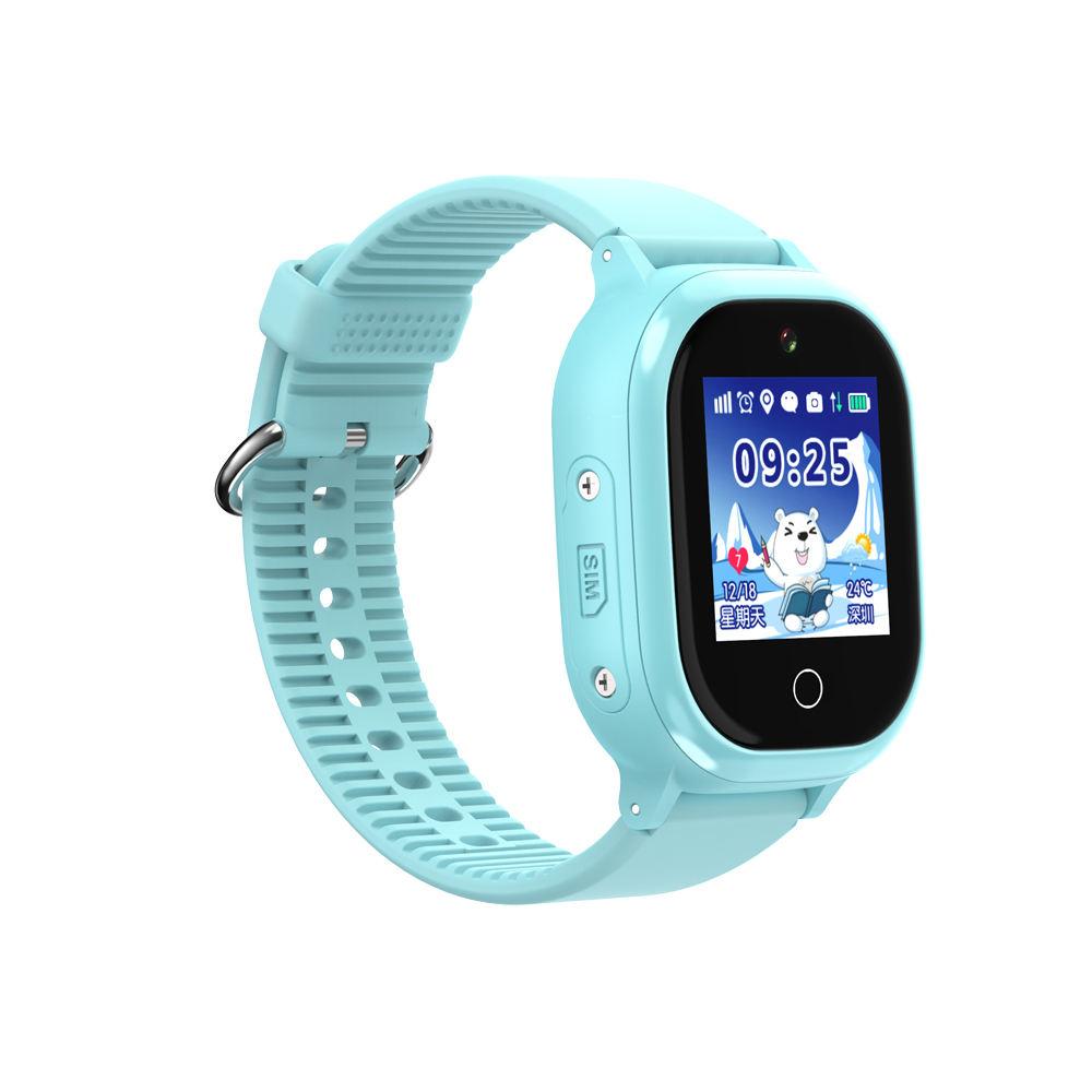 Kairui TD-06S Children's Smart Watch GPS Tracker Micro SIM IP67 Waterproof IPS Display Rubber Band with Compass