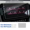 Car Tempered Glass Protective Film For Volkswagen Arteon PassatAuto GPS Navigation Screen Protector Display Interior Accessories