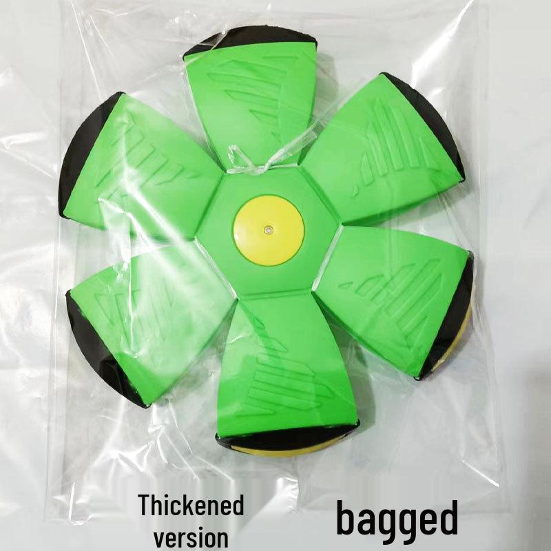 Luminous Elastic Magic Flying Saucer Ball - Children's Outdoor Step-on Toy