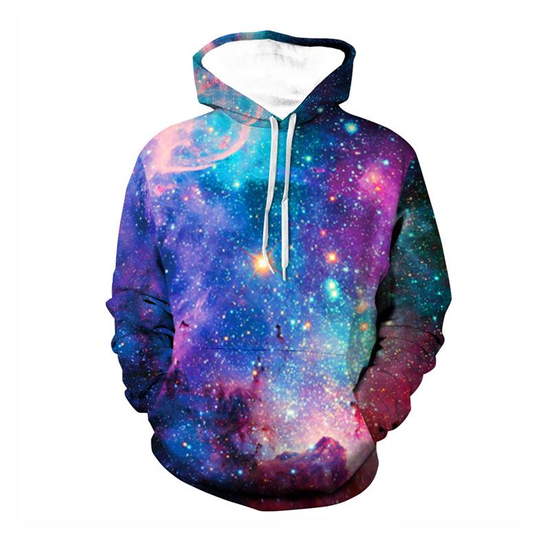 Худи с 3D-печатью головы лисы-волка BF, звездное небо, тигр, Альянс Marvel, спортивная одежда для пары