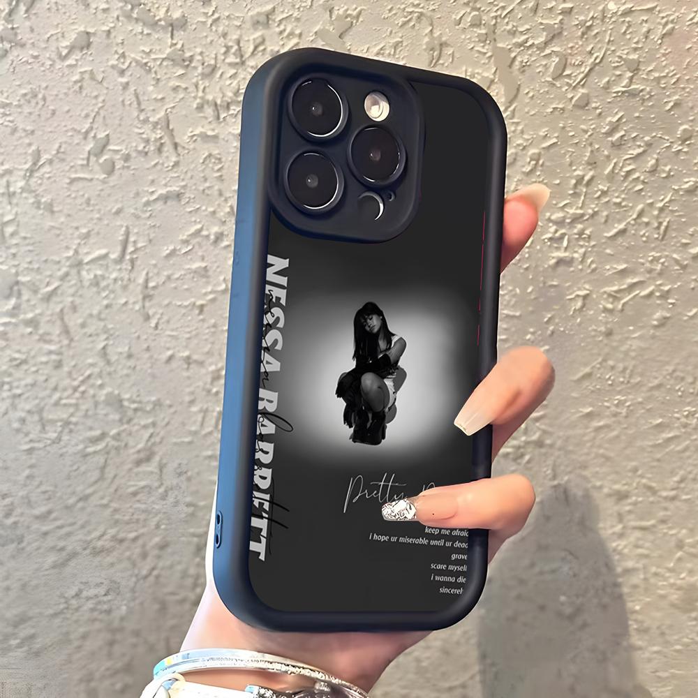 Чехол для телефона с изображением певицы Nessa Barrett для IPhone 17 Pro Max 16 15 14 Pro Max IPhone 13 Pro Max 11 Plus Силиконовый чехол