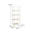 Tiefan Iron Art Bookshelf Integrated Floor To Floor Storage Rack Small Bookshelf Corner Stand Wall Narrow Cabinet Corner Stand