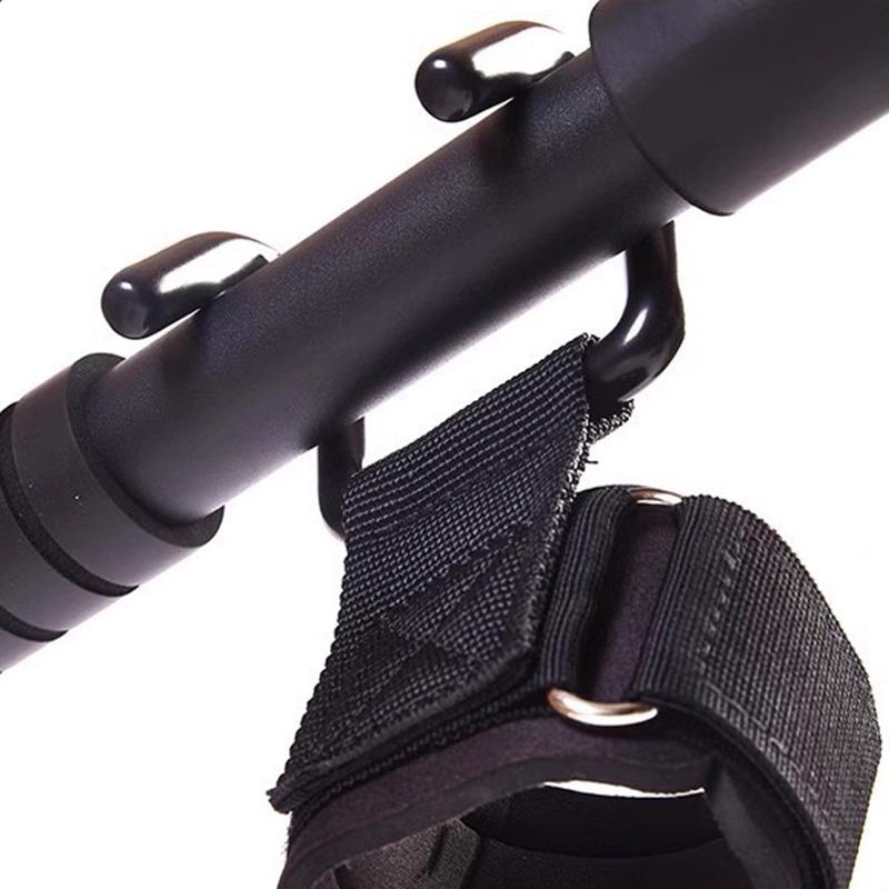 1 пара С поясничным крюком Вспомогательный фитнес-бандаж Перчатки для подтягиваний Подвешивание на перекладине Жесткий крюк для хвата рукой