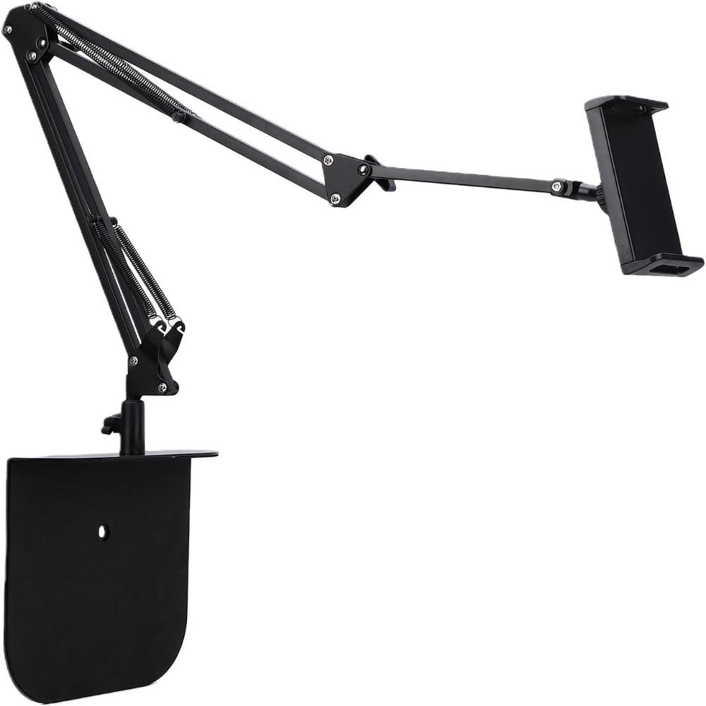 Carbon Steel Alloy Tablet Stand 360 Degree Rotatable Universal Tablet Holder  Desk Setup