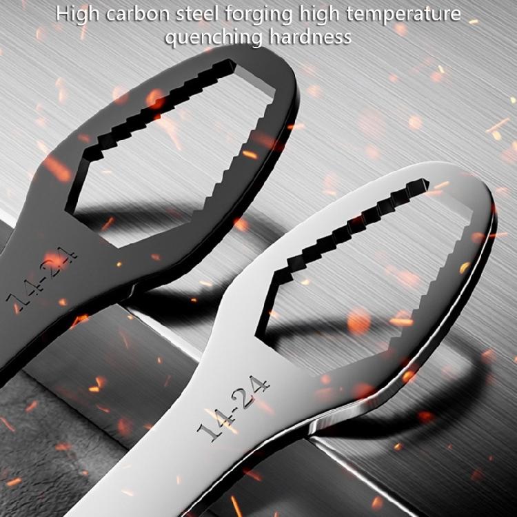 Разводной ключ Многофункциональный регулируемый ключ 8-24 мм Ручной ремонтный инструмент Велосипеды Мотоцикл Автомобильный ремонтный инструмент Ключ