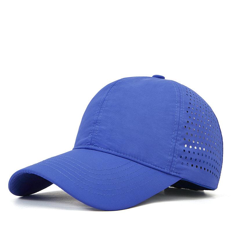 High-end Quick-Drying Custom Logo Embroidery Baseball Cap 6-Panel Unisex Adjustable Golf Outdoor Sports Summer Work Cap