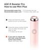 Medicube Устройство AGE-R Booster Pro Mini Plus Издание Shinchan Инструмент для ухода за кожей + Розовый сыворотка PDRN на один день 5 шт.