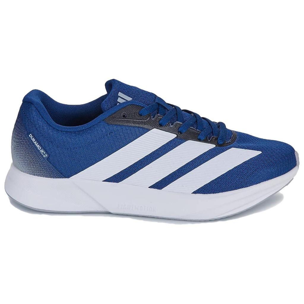 Adidas Duramo Rc2 Comfortable Versatile Breathable Lightweight Running Shoes Unisex Running Shoes Blue White JQ8077