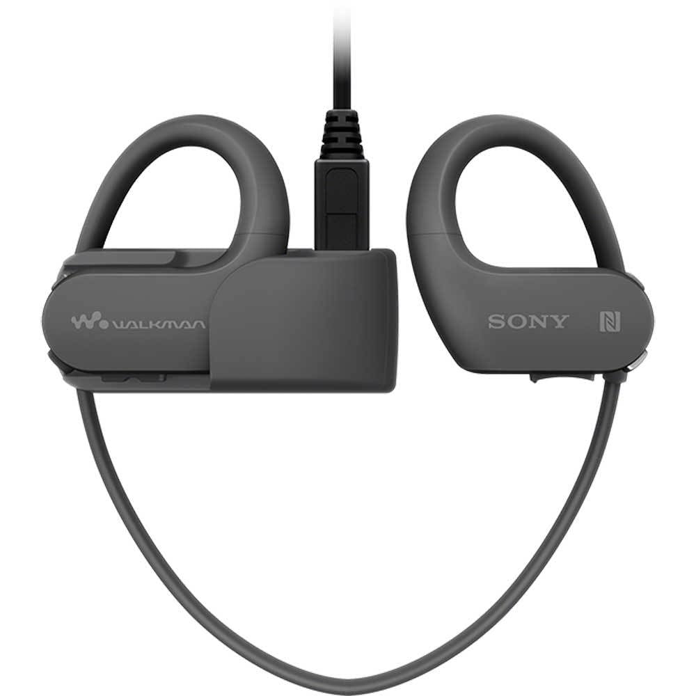 Sony Walkman с наушниками серии W 4 ГБ спортивный MP3-плеер Совместимость с Bluetooth, устойчивый Оснащен функцией внешнего звукозаписи Черный B