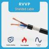 RVVP Shielded Pure Copper Signal Cable, 2-8 Core, 0.2-1.0mm²