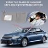 Солнцезащитный козырек с подсветкой для Toyota Camry 2007-2011 74320-06800-B0 74310-06770-B0 Левый и правый водительский пассажирский козырек солнцезащитный козырек