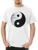 Yin Yang Vintage Logo Sign Men's T-Shirt Yin-Yang Yoga Meditation Duality Sign