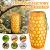 Bee Trap Artifacts Outdoor Safety Shelter Plastic Trap Bee Trap Landscaping Insect Repellents Mosquitos Fly Sticky Catch Replaceable Core