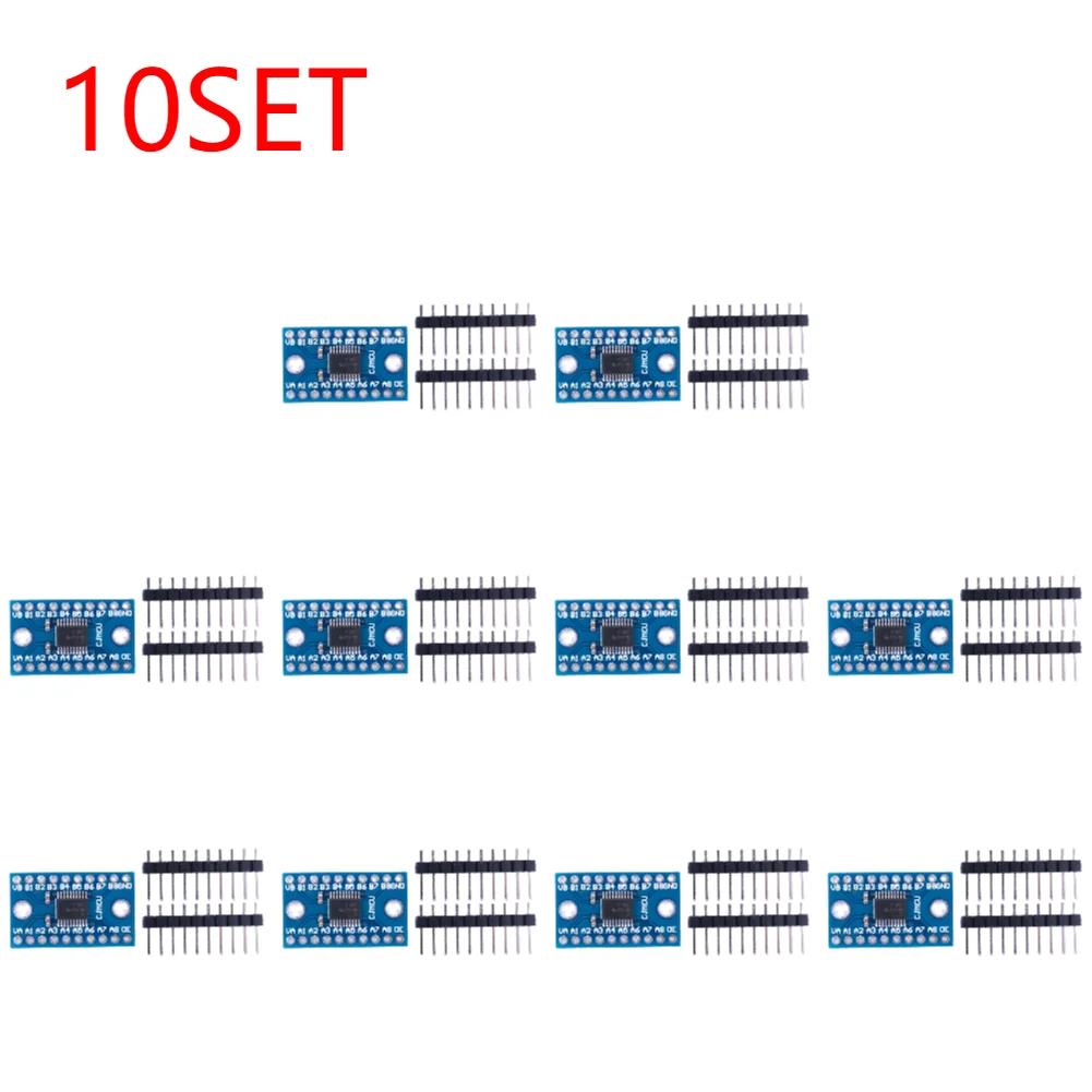 20-1SET TXS0108E TTL Bi-directional Mutual Converter 3.3V 5V 8 Channel Logic Level Switching Shifter High Speed for Raspberry Pi