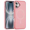 For iPhone 17 Case PC+TPU Skin Touch Anti-drop Phone Cover Compatible with MagSafe