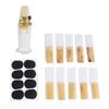 Alto Saxophone Mouthpiece Kit Professional Sax Mouthpiece Reed Pads Set Wind Instrument Accessories