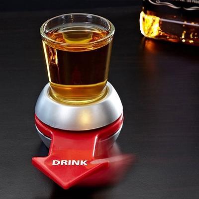 Новый спиннер Spin The Shot Glass Игра для выпивки Веселый подарок на вечеринку