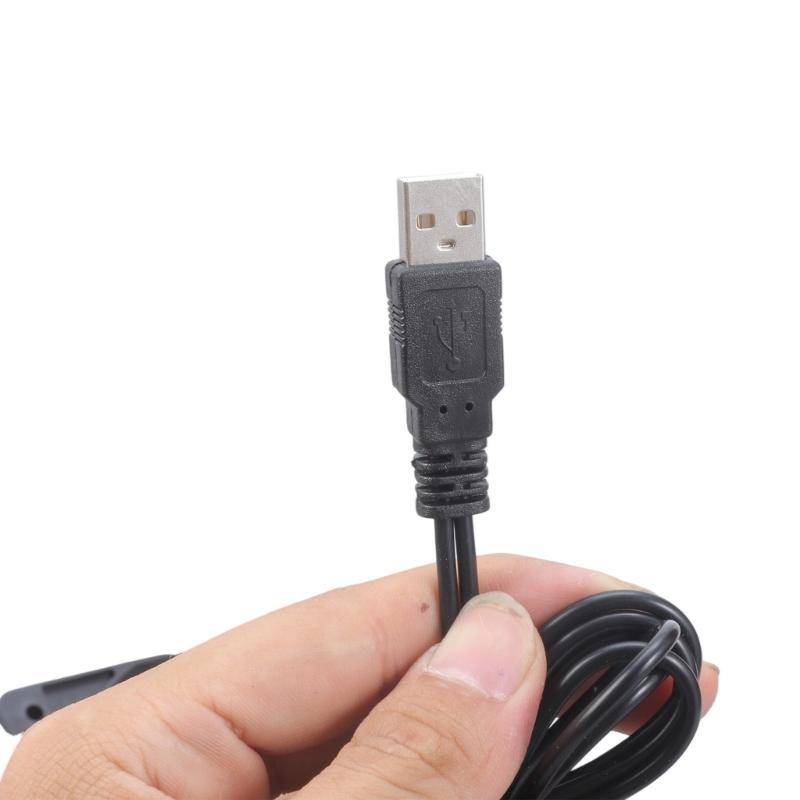 Двойной охлаждающий USB-вентилятор 12 см, 5 В, для электроники и домиков для животных, с масляным подшипником, 1400 об/мин
