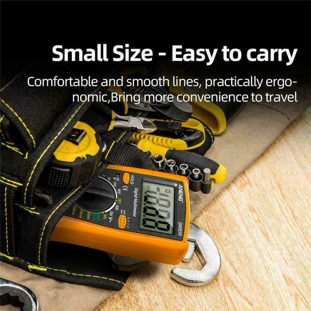 Цифровой мультиметр комплект амперметр DM850 электронный измеритель