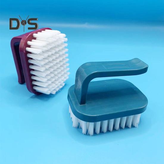 Набор из 2 щеток для чистки овощей с жесткой мягкой щетиной и эргономичной ручкой для чистки фруктов и овощей