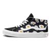 Vans SK8 Mid Цветочный узор 'Черный Белый' Vans VN0A391FTOZ
