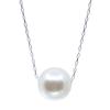 Pt Akoya Pearl Necklace Platinum Pearl Through Necklace Gold Single 7mm [Hana Kirari] 7.0mm / / (Pt900)