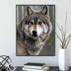 5D DIY Алмазная картина Волк Набор для вышивки крестом Мозаика Алмазная вышивка Роза Полный круглый/квадратный дрель Украшение дома