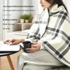 Многоцелевой утолщенный шаль и одеяло для ног для использования в офисе или на диване