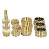 12 Pcs Set Trumpet Valve Finger Button Cap and Rod Exquisite Abalone Shell Trumpet Valve Parts for