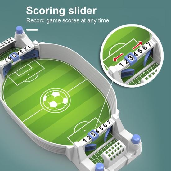 1 to'plam Stol futboli o'yinchog'i Portativ futbol o'yini Interaktiv boshqotirma Mini stol futboli to'plami uy maktab uchun