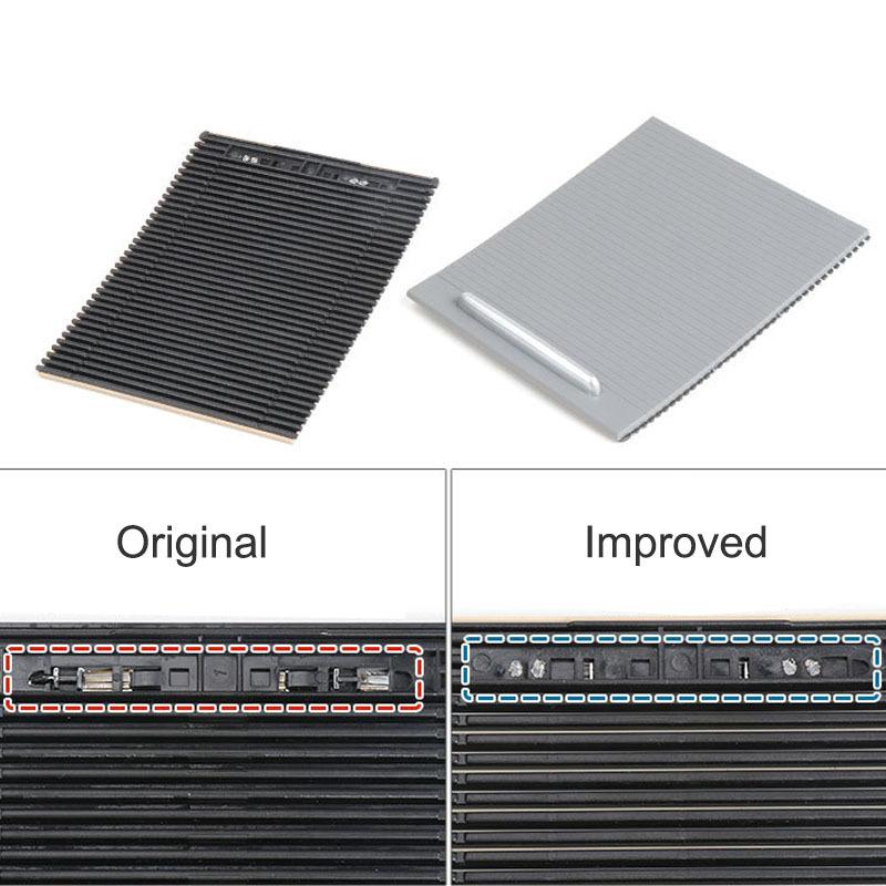 Центральная консоль автомобиля раздвижные жалюзи держатель для стакана рулонная шторка крышка D857503 для Volkswagen VW Magotan Passat CC B6 B7 2008-2016